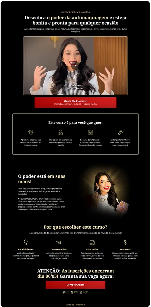 Curso de Automaquiagem